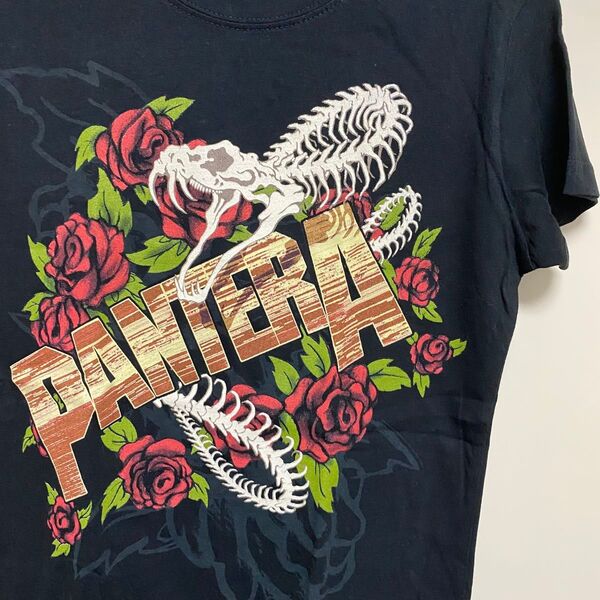 PANTERA ロックTシャツ パンテラ バンドTシャツ ブラック Mサイズ
