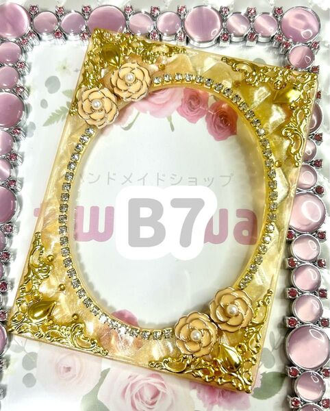 硬質 デコ ケース レジン 色変更可 推し グッズ B7 NO.29