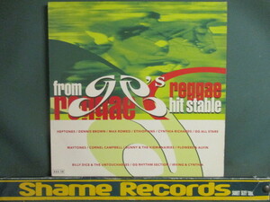 VA ： From GG's Reggae Hit Stable LP // Heptones / Ethiopians / Maytones / GG All Stars / 5点で送料無料