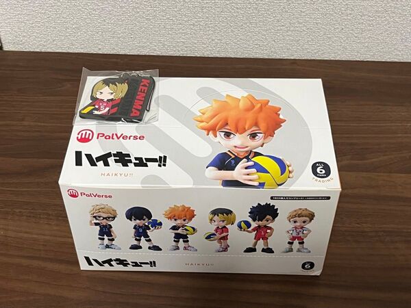PalV erse ハイキュー!! 1BOX (6体 コンプリート セット)+ ラバーストラップ 研磨 付き