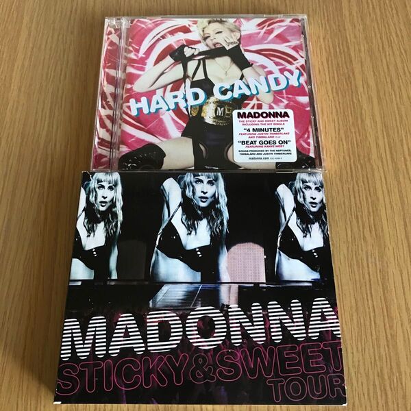Hard Candy + Sticky & Sweet Tour Madonna 輸入盤CD ※DVD無し