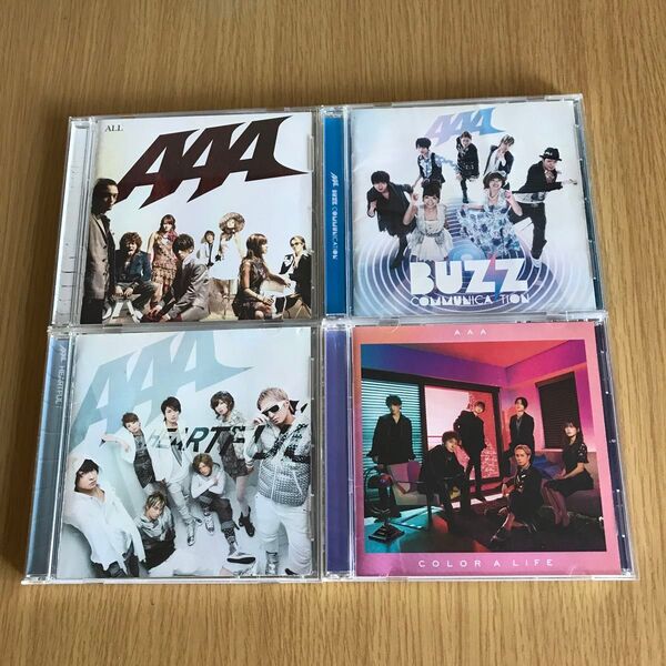 AAA ALL + HEARTFUL + BUZZ COMMUNICATION + COLOR A LIFE CD4枚セット
