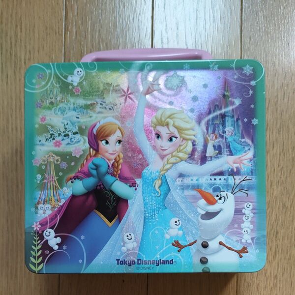 アナと雪の女王 TDL 缶ケース