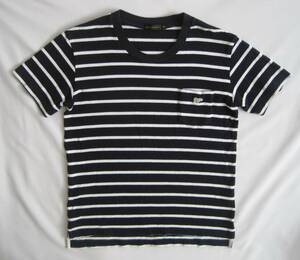 SCYE BASICS サイ ベーシックス　ボーダーポケットTシャツ　３８