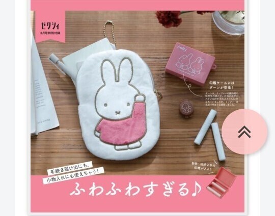 ゼクシィ 2023年 3月号 【付録】 LOVE溢れすぎる SNOOPY もふもふマルチポーチ&印鑑ケースSET