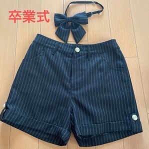 レピピアルマリオ 卒業式 パンツ、リボンセット