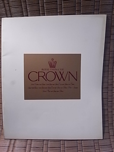  Showa era 59 year 8 month Toyota Crown catalog 