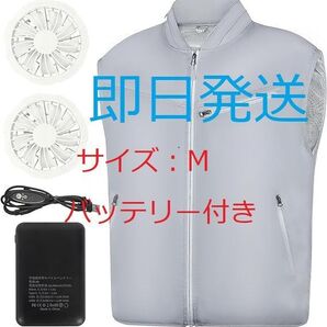 作業服 空調作業服 超軽量 10000mAh大容量5Vバッテリー付き 2024最新 PSE認証済 3段階風力調整 3D循環送風