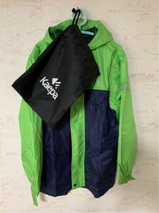 c1160 kappa# Kappa Wind breaker sack attaching # green size 160# Yupack easy 60retapa510