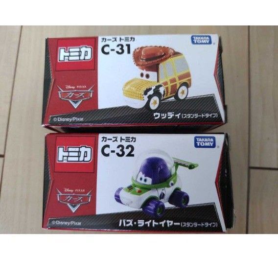 カーズ バズ・ライトイヤー ウッディ ディズニートミカ トミカ TDR ディズニー