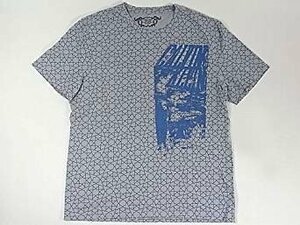 Calvin Klein Calvin Klein men's for man short sleeves T-shirt ( gray / blue )L