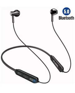 H157【2019 Bluetooth5.0+ 最新版】 Alark A10 bluetooth イヤホン スポーツ IPX5防水 iPhone/ipad/Android適用 (ブラックA1)