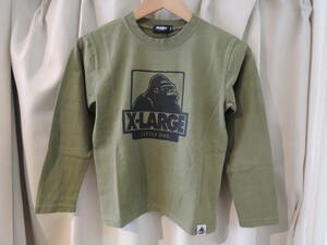 X-LARGE エクストララージ XLARGE Kids OGプリント L/S TEE 長袖Ｔシャツ カーキ 130 キッズ ZOZOTOWN 公式HP 完売 送料込 値下げしました