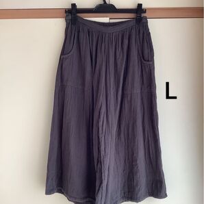 ソウルベリー ガウチョ ダブルガーゼ スミクロ L