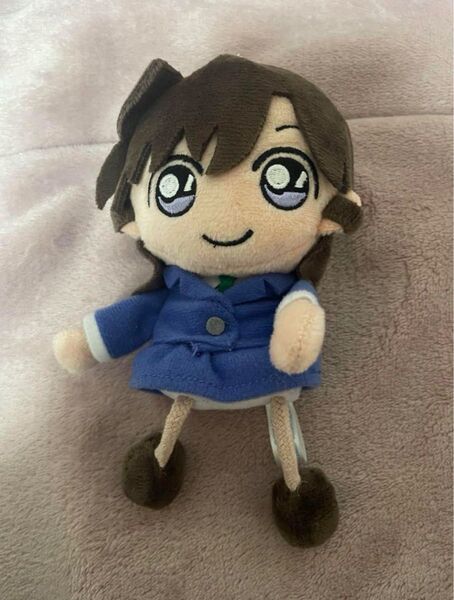名探偵コナン 毛利蘭 ぬいぐるみ マスコット キーホルダー