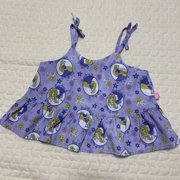カテ指定可能 ラプンツェル ディズニープリンセス キャミソール チュニック BABYDOLL