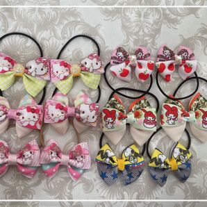 【19】リボンヘアゴム特別価格まとめ売りセット