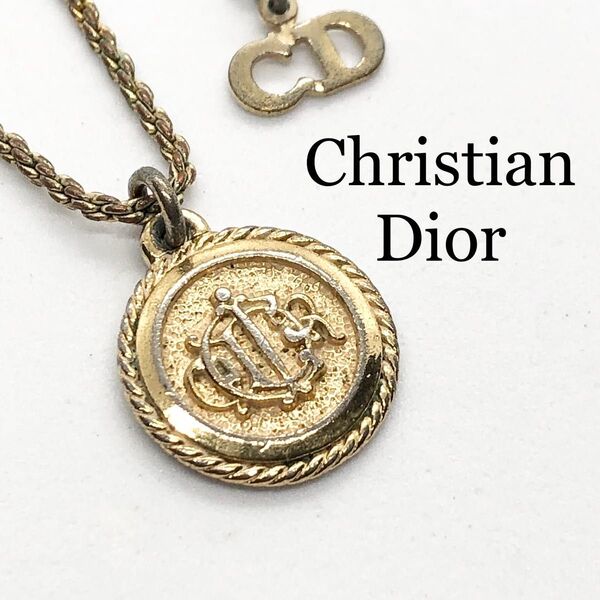 Christian Dior ネックレス レディース ペンダント コイン CD