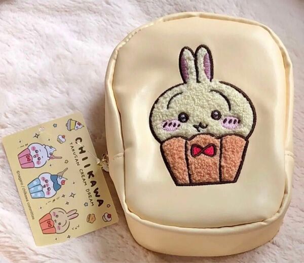 ちいかわ アベイル 刺繍ポーチ うさぎ タグ付未使用品