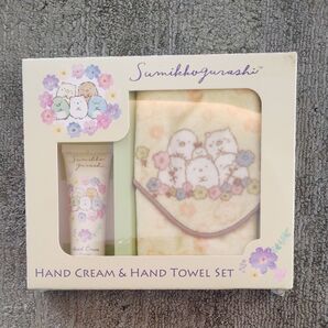 新品 すみっコぐらし ハンドタオル ハンドクリーム セット