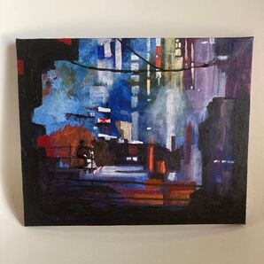 油彩画「光の帝国」