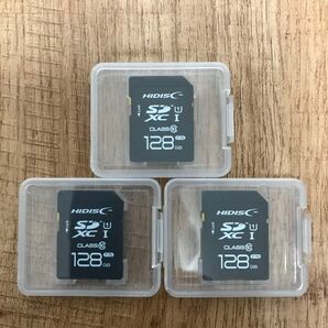 SDカード 128GB【3個セット】
