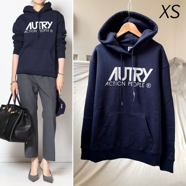 XS 新品 AUTRY オートリー スウェット フーディー レディース パーカー