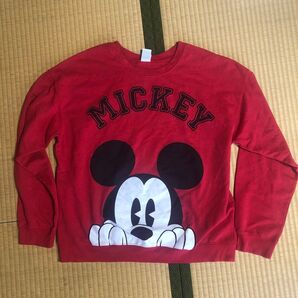 スウェット トレーナー ミッキー キャラ ディズニー 90年代 y2k 大谷翔平