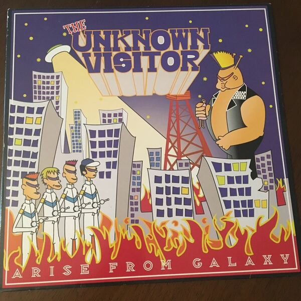 The Unknown Visitor Arise From Galaxy LP レコード