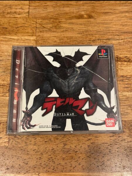 プレイステーション ps1 デビルマン 帯なし ケース割れあり