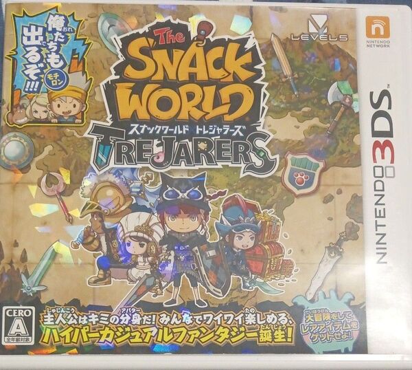 【3DS】 スナックワールド トレジャラーズ