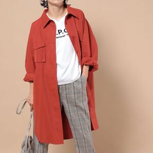 【極美品】フリークスストア 長袖シャツ レッド