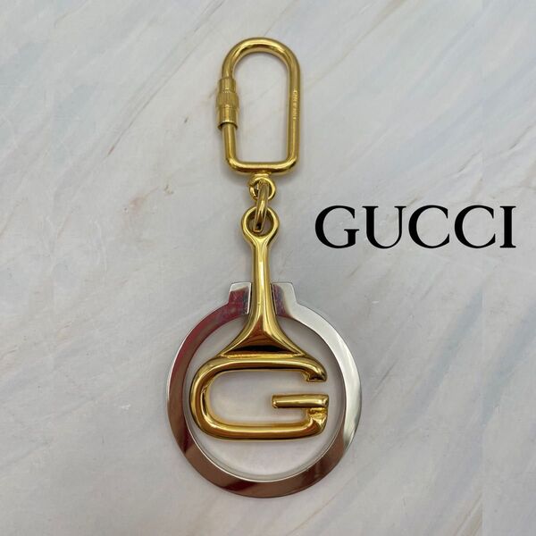 GUCCI グッチ キーホルダー Gロゴ チャーム