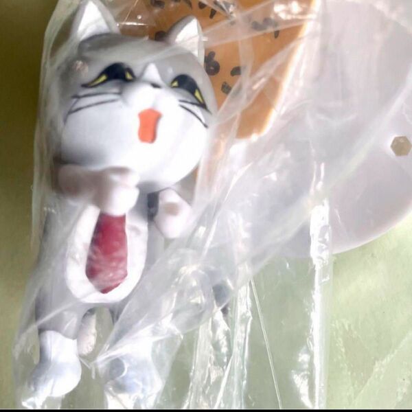 シークレット 仕事猫ミニフィギュアコレクション3 名刺 たれ目 細目 ガチャ