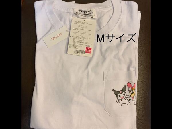 レア!ポプテピピック 私だよポケットTシャツ白1回着用1回洗濯