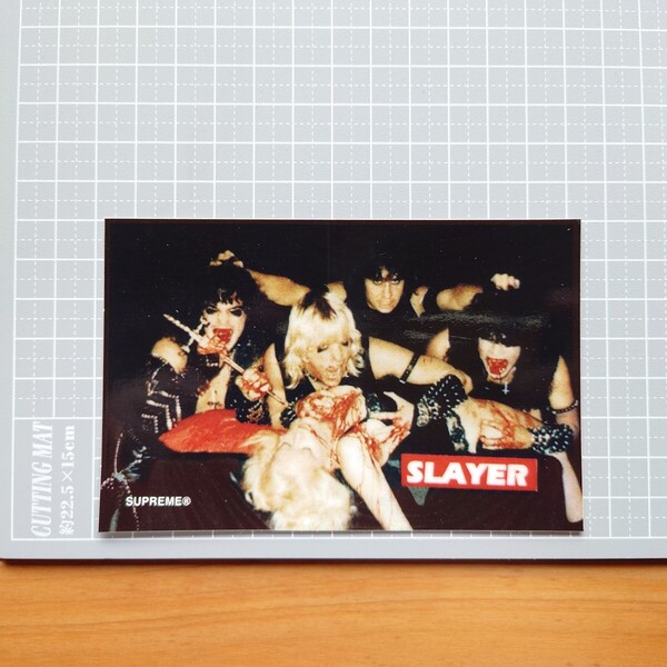 シュプリーム ステッカー SLAYER ALTAR 16AW 正規品 送料無料!! 匿名配送 追跡可能 SUPREME Supreme supreme