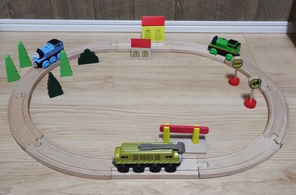 きかんしゃトーマス 木製レールセット