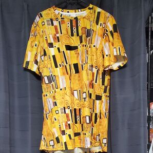 【激安特価セール中】クリムト Tシャツ XLサイズ 画集 ミュシャ 接吻