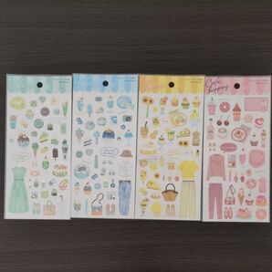 カフェホッピング シール4点セット