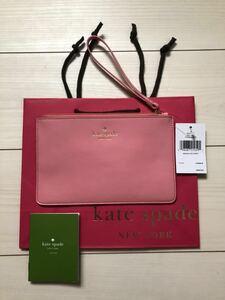  new goods half-price and downward Kate Spade eli pouch pink 