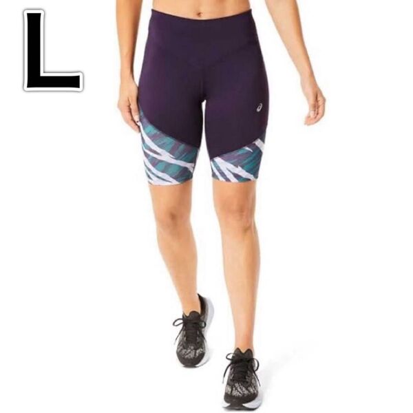 アシックス ランニングウェア WILD CAMO タイツ レギンス
