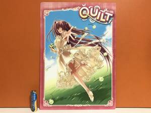 レア きると QUILT 下敷き 未使用品 グッズ 2005 CLOVER 