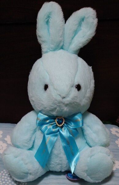 ぬいぐるみ Happy birthday color うさぎ 3月 28cm