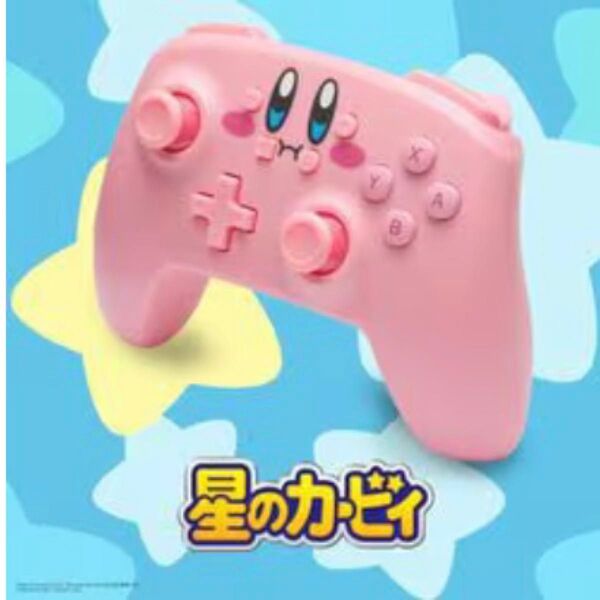 パワーエー PowerA ワイヤレスコントローラー Nintendo Switch - 星のカービィ ほおばり