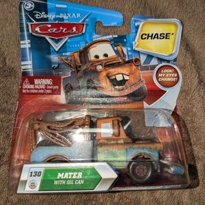 未開封 マテル MATER メーター WITH OIL CAN CHASE 版! Look My Eyes Change Cars