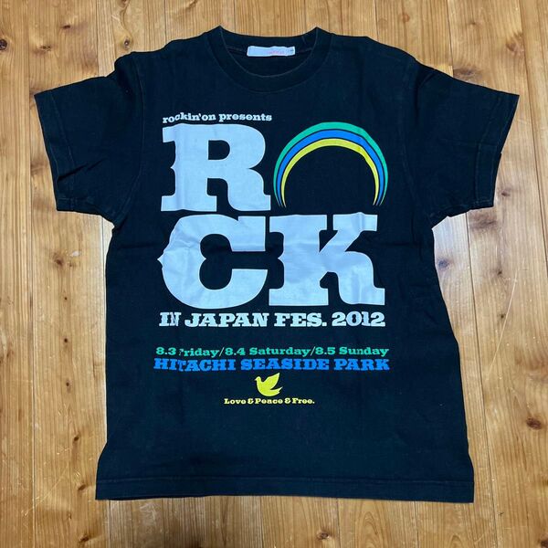 ロックインジャパン 2012ライブTシャツ
