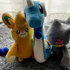ポケットモンスター もふぐっとぬいぐるみ パモット ハクリュー ジュペッタ