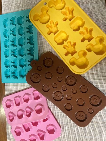 シリコーンお菓子型 製氷やチョコレートに
