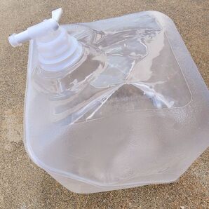 【防災グッズ等】20L ビニールタンク コック付きキャップ 1個おまけ