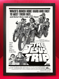 ポスター★70'sバイカームービー「The Jesus Trip」★ヘルズエンジェルズ/パンヘッド/ショベル/Hell's Angels/EASY RIDER